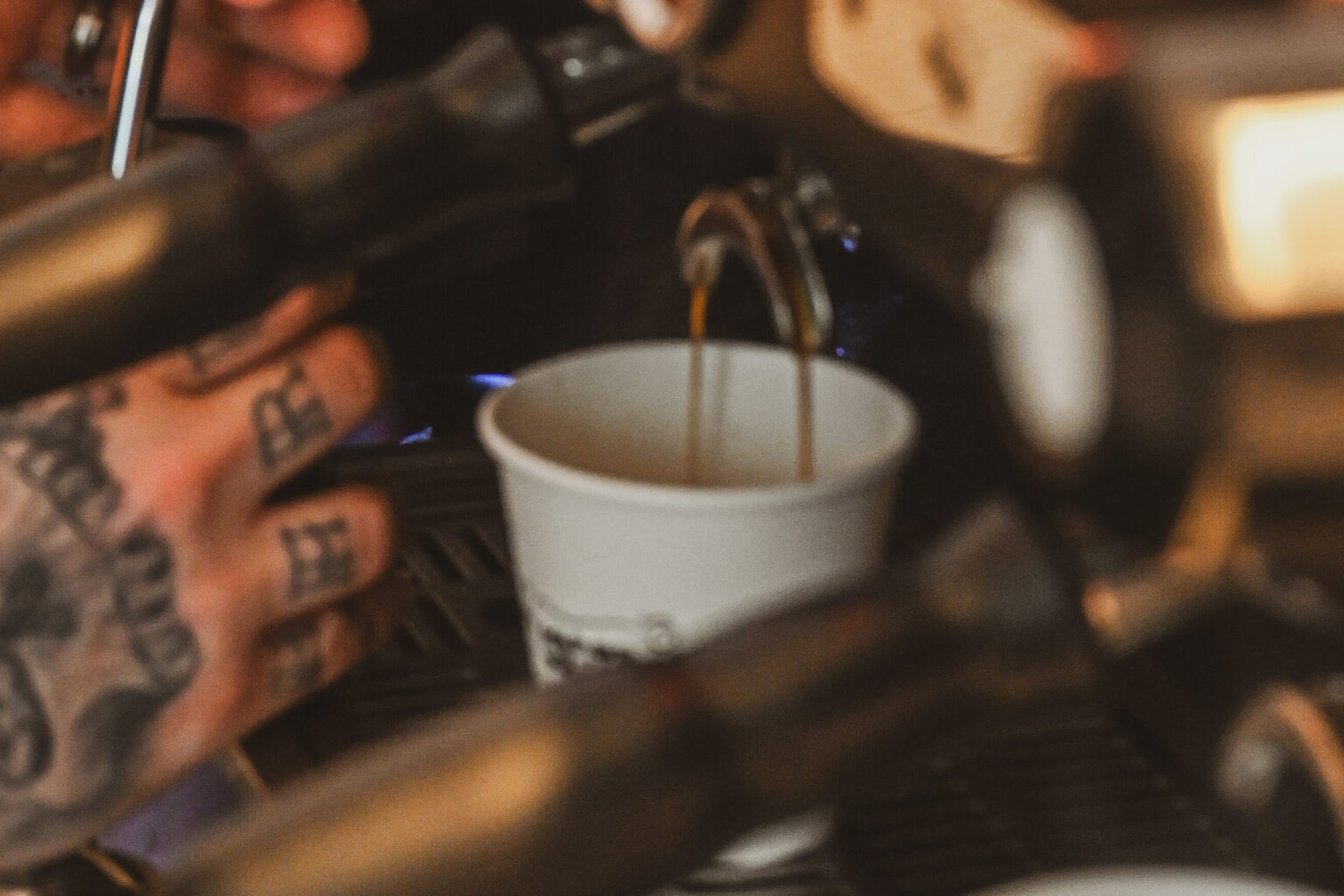 Top Dog Coffee Pour
